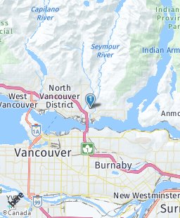Canada on map