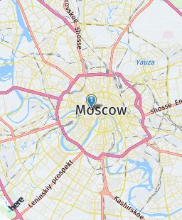 Russia on map
