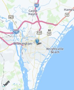 USA on map
