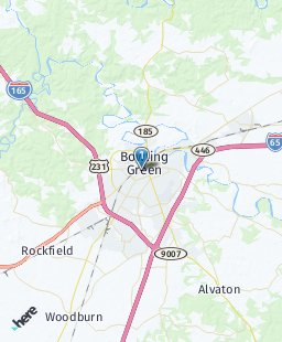 USA on map