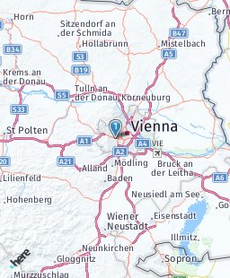 Austria on map