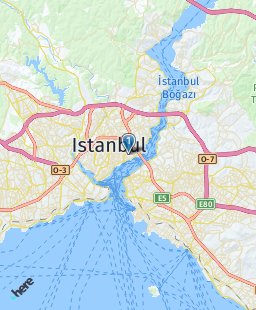 Turkey on map