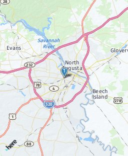USA on map