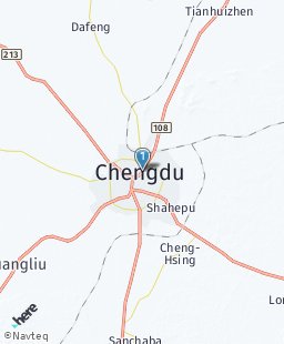 China on map
