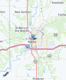 USA on map