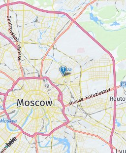 Russia on map