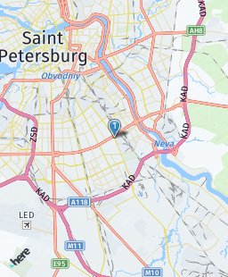Russia on map