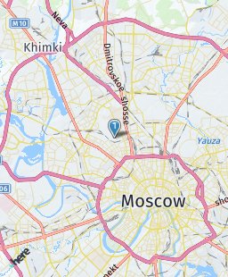 Russia on map