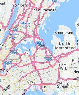 USA on map