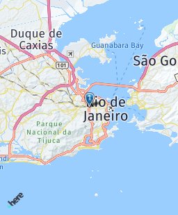 Brazil on map