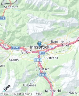 Austria on map