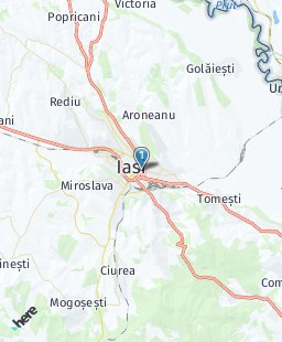 Romania on map