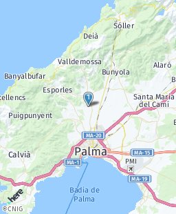 Spain on map