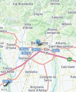Italy on map