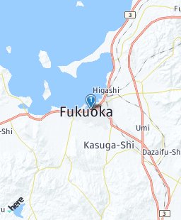 Japan on map