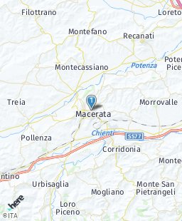 Italy on map
