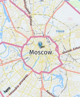 Russia on map