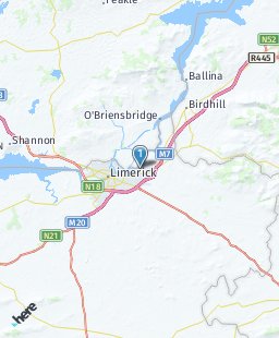 Ireland on map