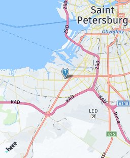 Russia on map