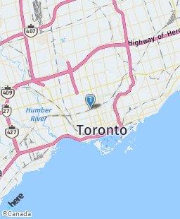 Canada on map