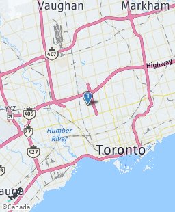Canada on map