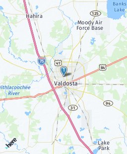 USA on map