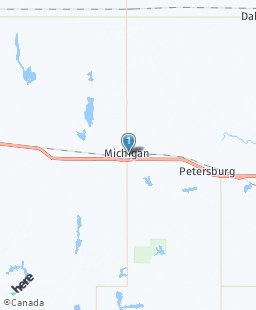 USA on map