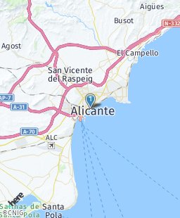 Spain on map