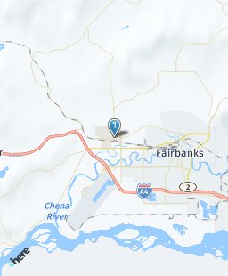USA on map