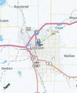 USA on map