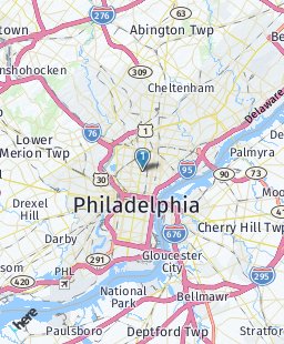 USA on map