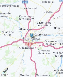 Spain on map