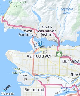 Canada on map