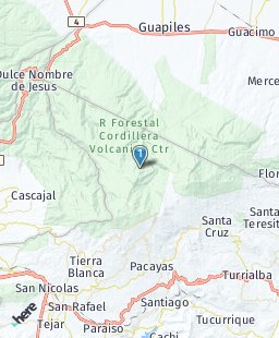 Costa Rica on map