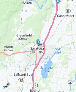 USA on map