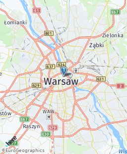 Poland on map
