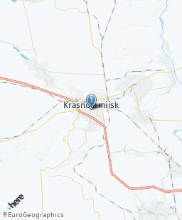 Ukraine on map
