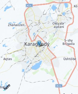 Kazakhstan on map