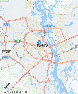 Ukraine on map