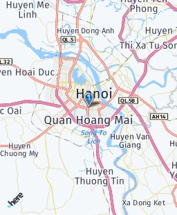 Vietnam on map