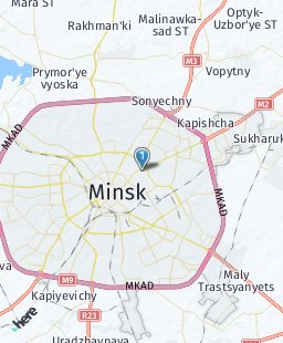 Belarus on map