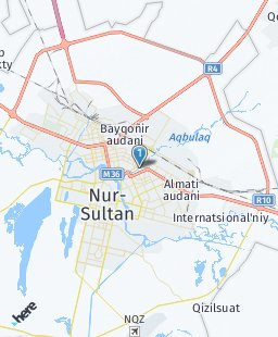 Kazakhstan on map