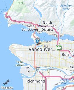 Canada on map