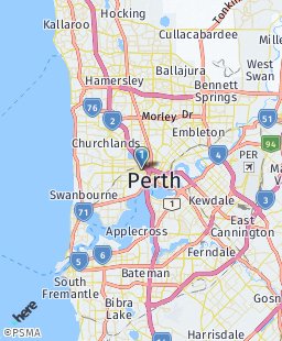 Australia on map