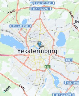 Russia on map