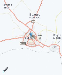 Uzbekistan on map