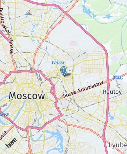 Russia on map