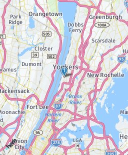 USA on map