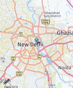 India on map