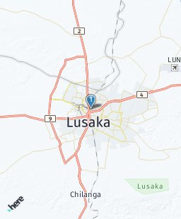 Republic of Zambia on map